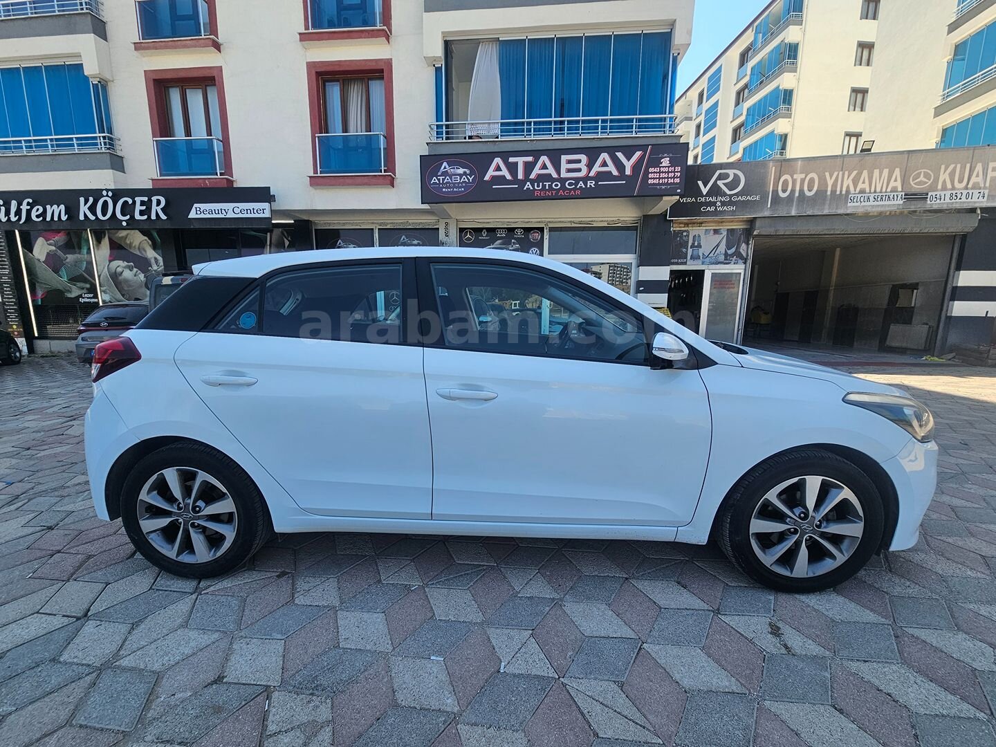 Galeriden Hyundai i20 1.4 MPI Style 2018 Model Elazığ 84.000 km Beyaz 2