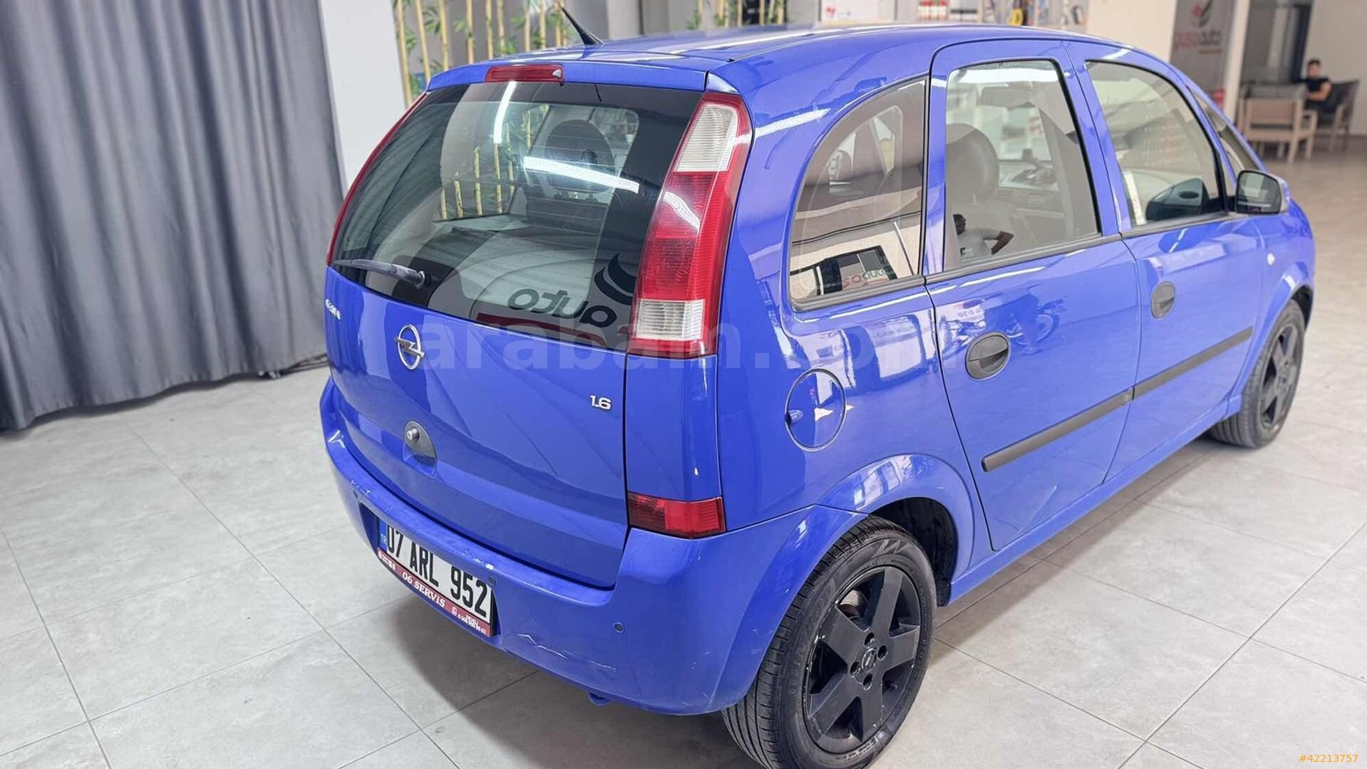 Galeriden Opel Meriva 1.6 Enjoy 2005 Model Kayseri 280.000 km Mavi 4
