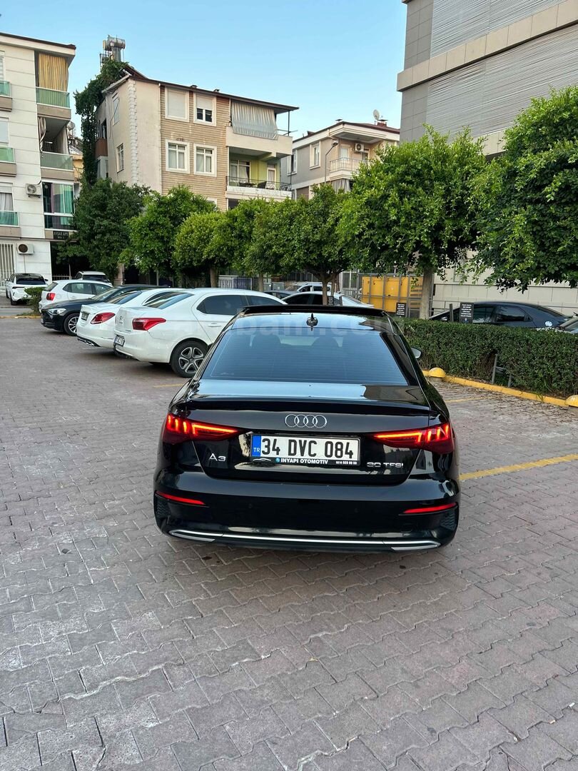 Sahibinden Audi A3 Sedan 30 TFSI Advanced 2021 Model Antalya 83.000 km Siyah 4