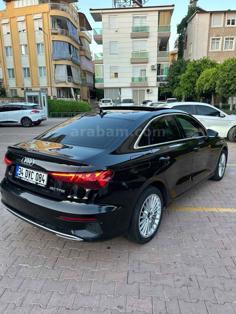Sahibinden Audi A3 Sedan 30 TFSI Advanced 2021 Model Antalya 83.000 km Siyah 5