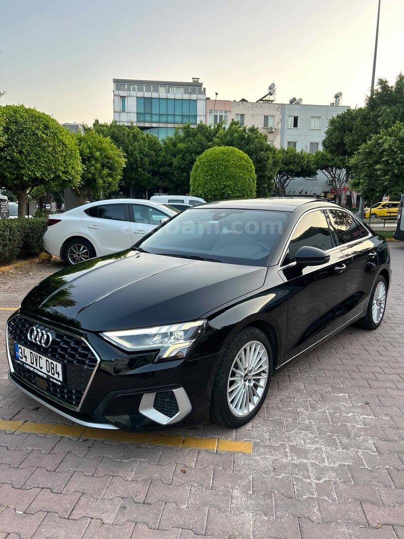 Sahibinden Audi A3 Sedan 30 TFSI Advanced 2021 Model Antalya 83.000 km Siyah 2
