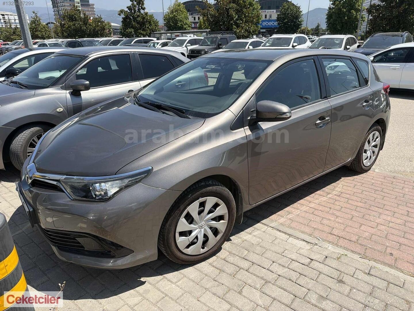 Galeriden Toyota Auris 1.33 Life 2017 Model Bursa 65.000 km Gri 5