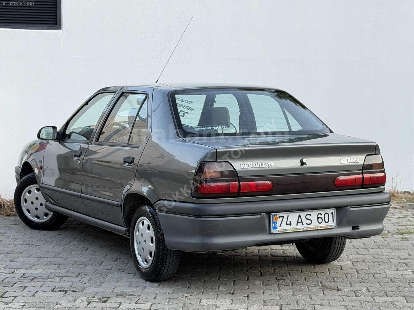 Galeriden Renault R 19 1.4 Europa RN 1997 Model Bartın 27.000 km Gri 5