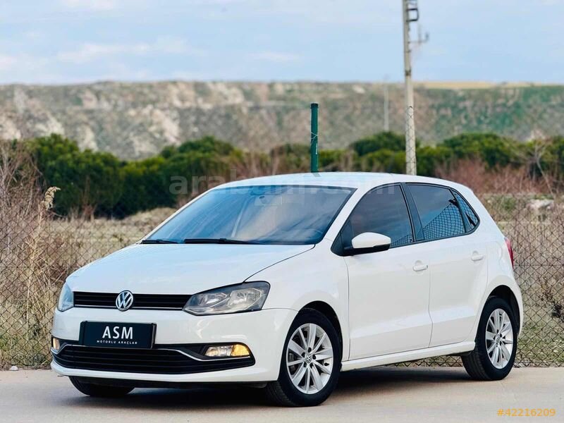 Galeriden Volkswagen Polo 1.4 TDi Comfortline 2016 Model Denizli 188.000 km Beyaz