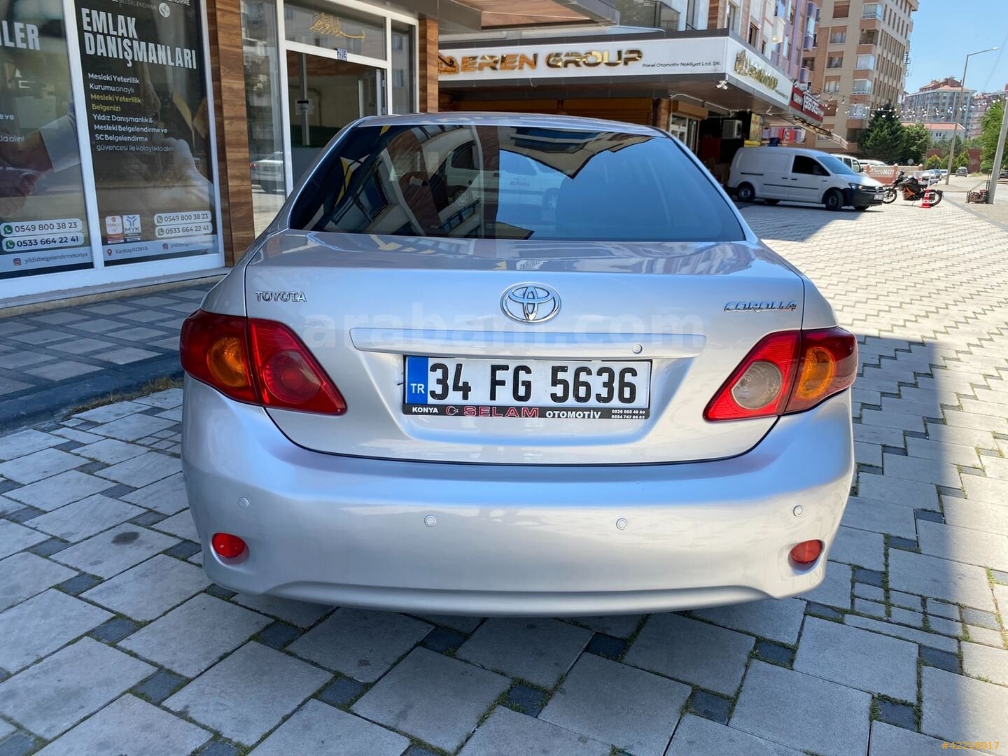 Galeriden Toyota Corolla 1.4 D-4D Elegant 2008 Model Konya 259.860 km Gri 5