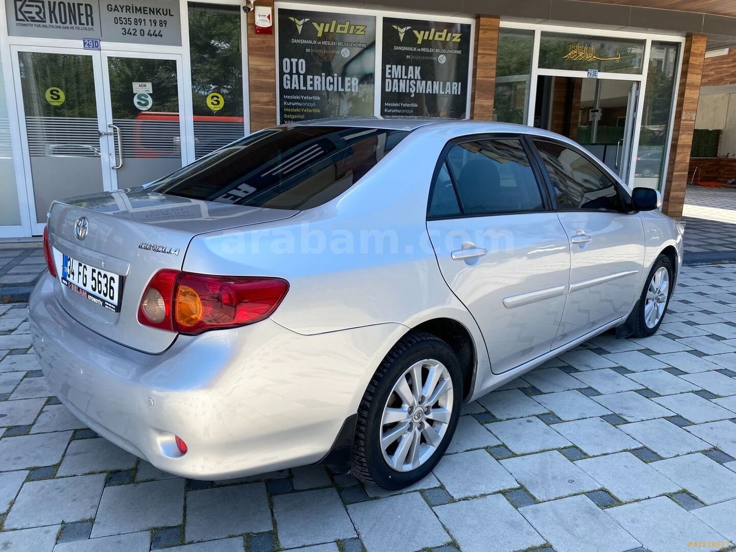 Galeriden Toyota Corolla 1.4 D-4D Elegant 2008 Model Konya 259.860 km Gri 6