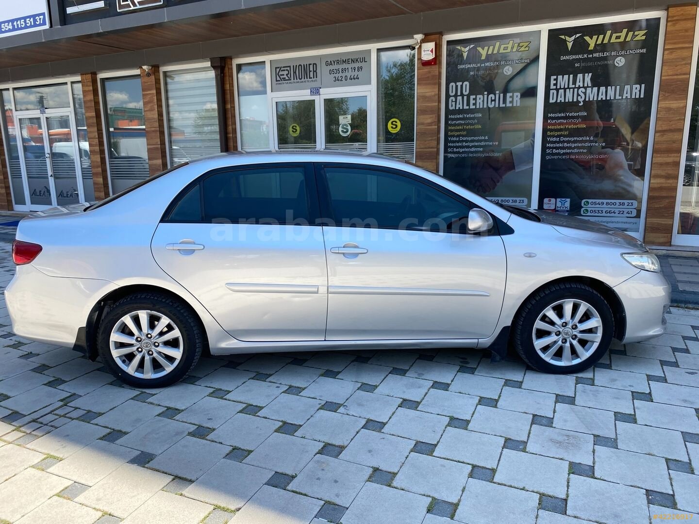 Galeriden Toyota Corolla 1.4 D-4D Elegant 2008 Model Konya 259.860 km Gri 7