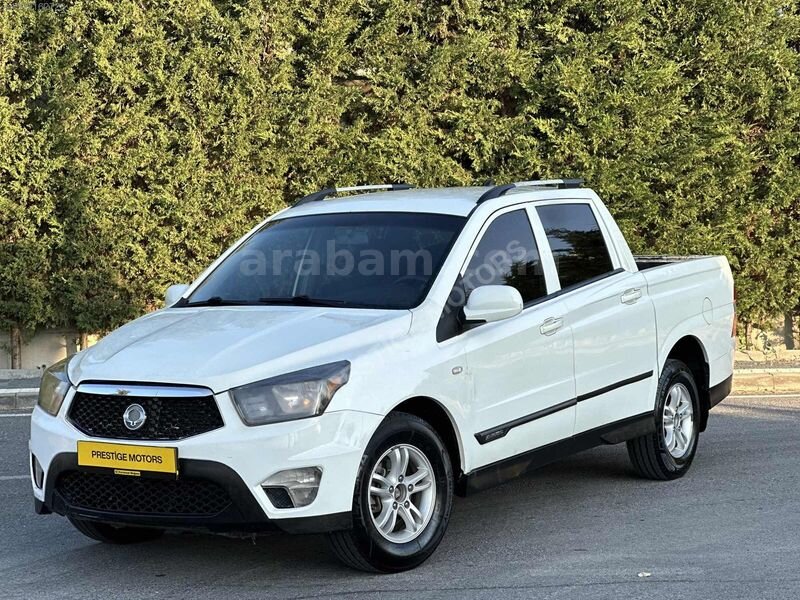 Galeriden KGM SsangYong Korando Sports 2.0 e-XDI Limited 2015 Model Kayseri 248.000 km Beyaz