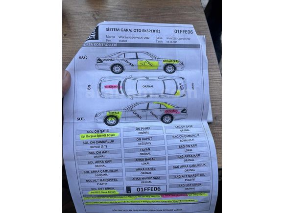 2012 MODEL CONFORTLINE TAKAS OLUR