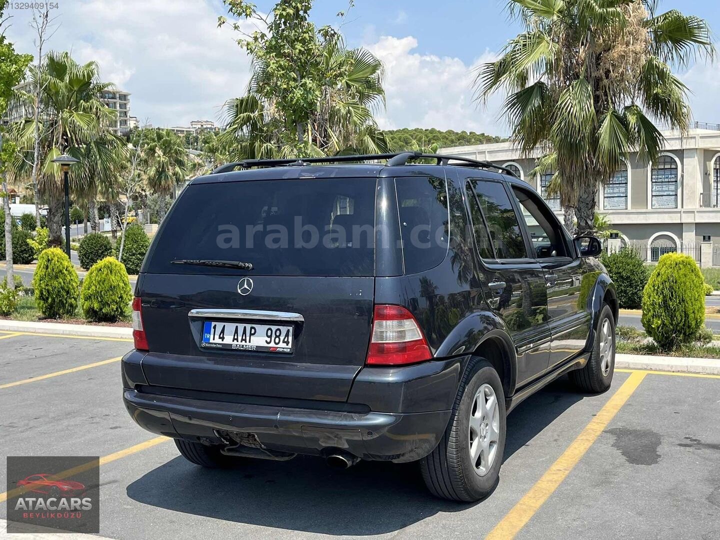 Galeriden Mercedes - Benz ML 400 CDI 2002 Model İstanbul 326.000 km Siyah 6