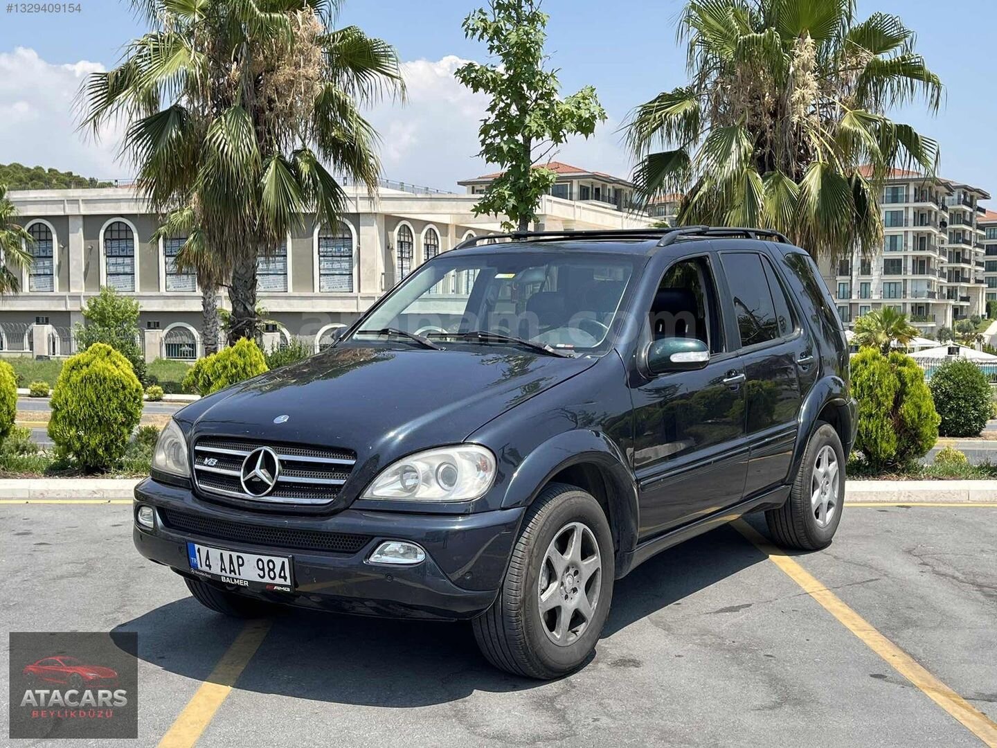 Galeriden Mercedes - Benz ML 400 CDI 2002 Model İstanbul 326.000 km Siyah 3