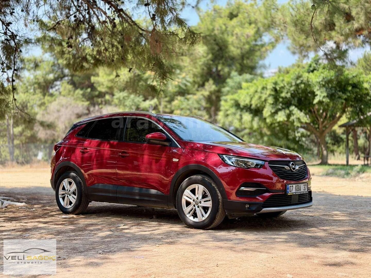 Galeriden Opel Grandland 1.2 T Edition 2021 Model Antalya 70.000 km Kırmızı 3