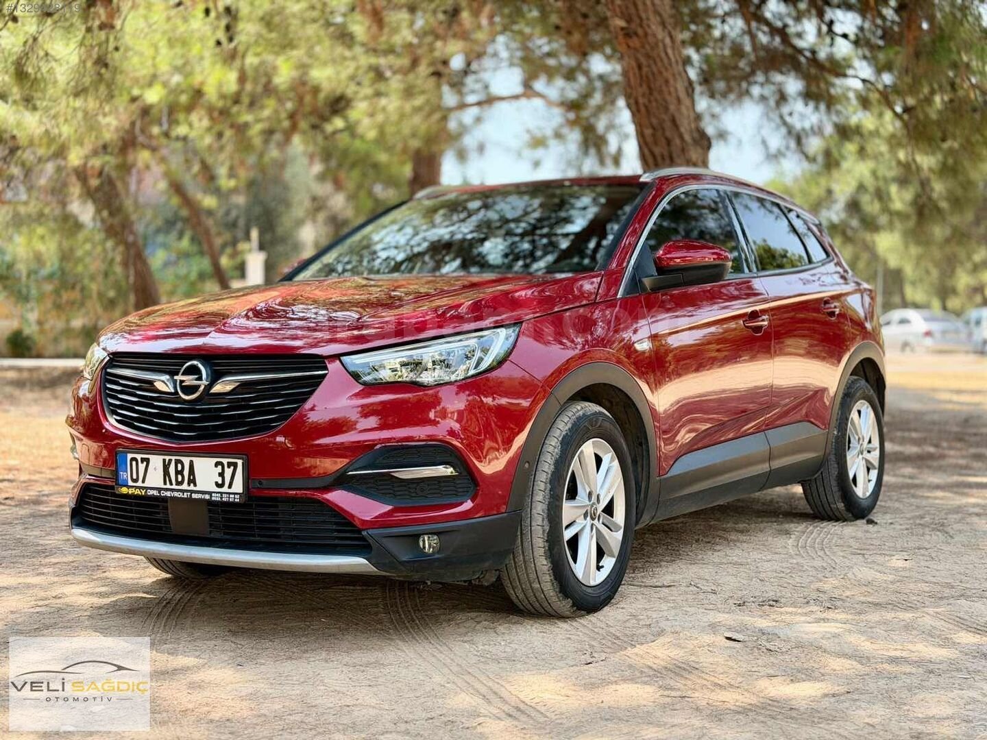 Galeriden Opel Grandland 1.2 T Edition 2021 Model Antalya 70.000 km Kırmızı 2