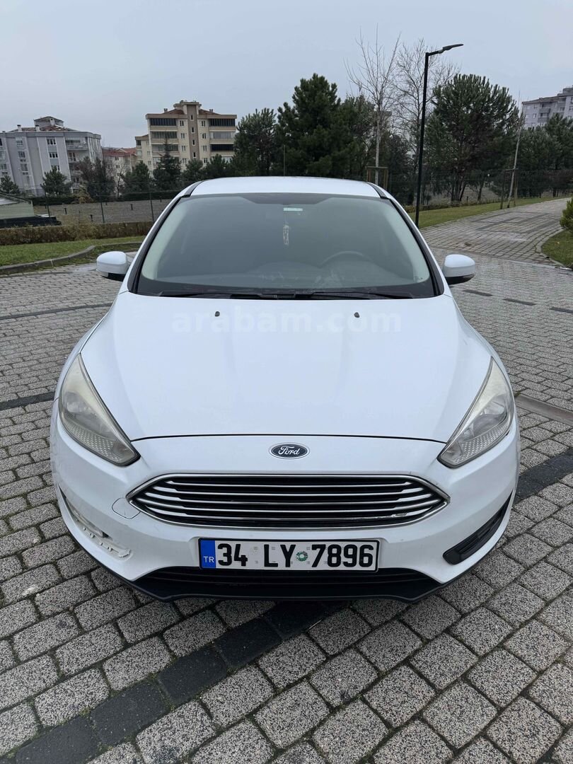 Sahibinden Ford Focus 1.6 TDCi Trend X 2015 Model Bursa 133.000 km Beyaz 2