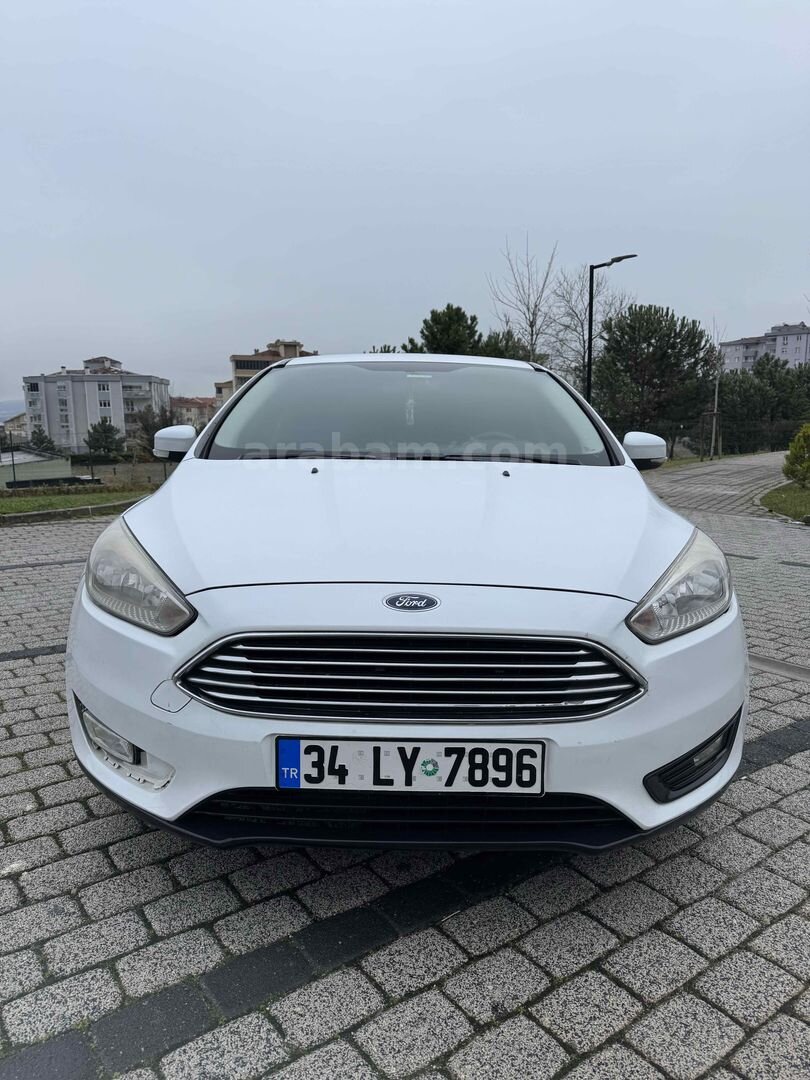 Sahibinden Ford Focus 1.6 TDCi Trend X 2015 Model Bursa 133.000 km Beyaz 1
