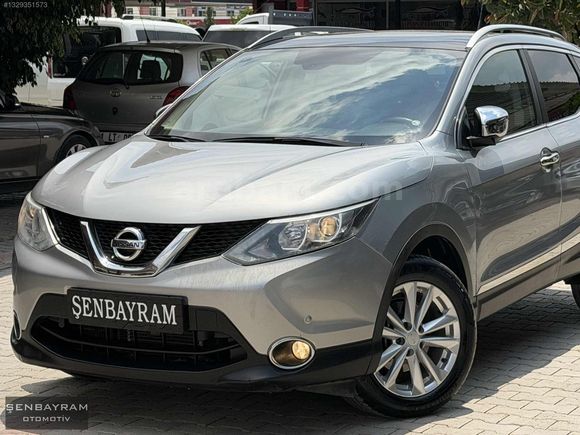 İLK EL 2017 QASHQAİ 1.6 dCI SKY PACK _CAM TAVAN_ MASRAFSIZ