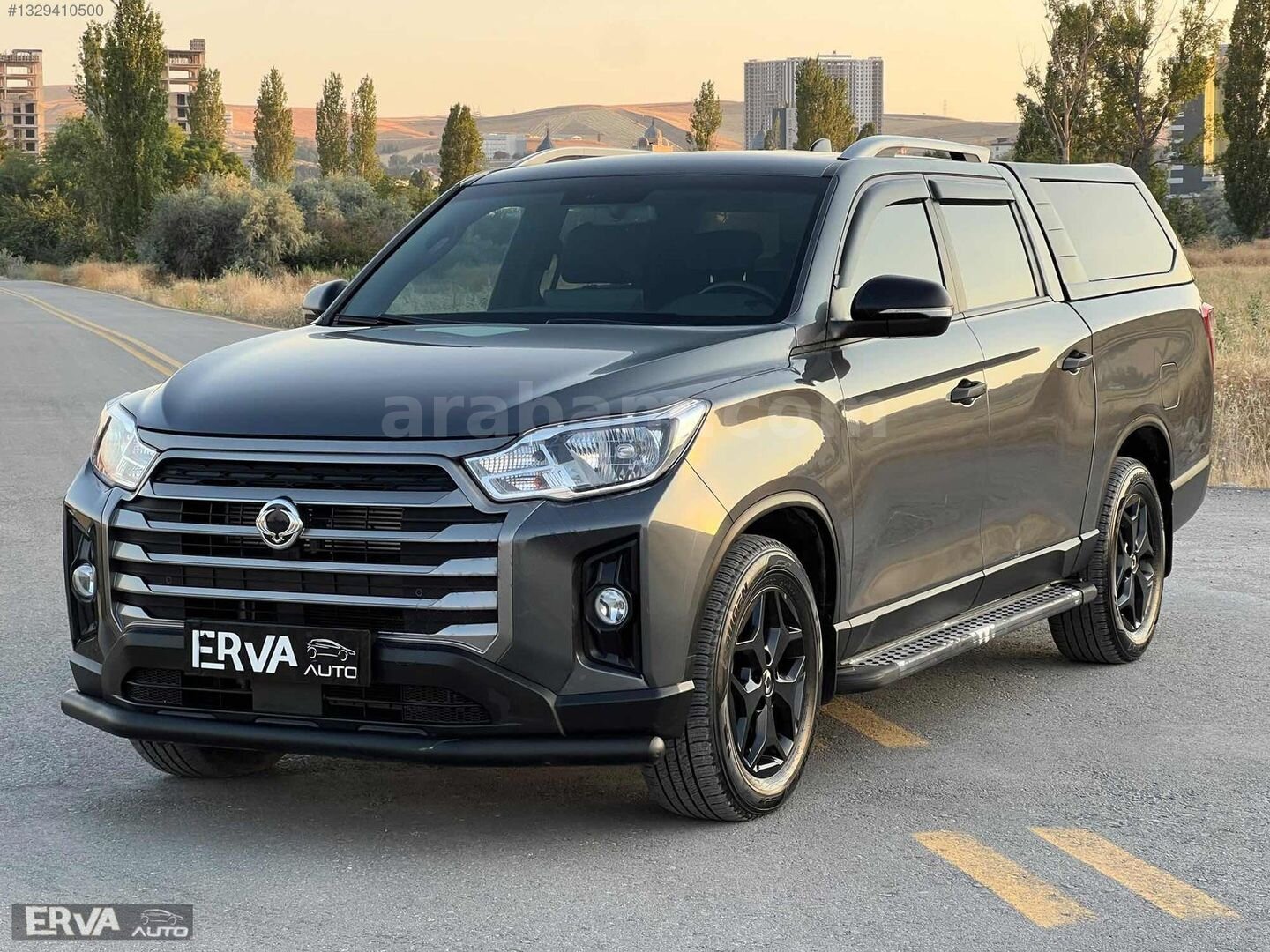 Galeriden KGM SsangYong Musso Grand 2.2 D Platinum Plus 2023 Model Ankara 71.500 km Füme 3
