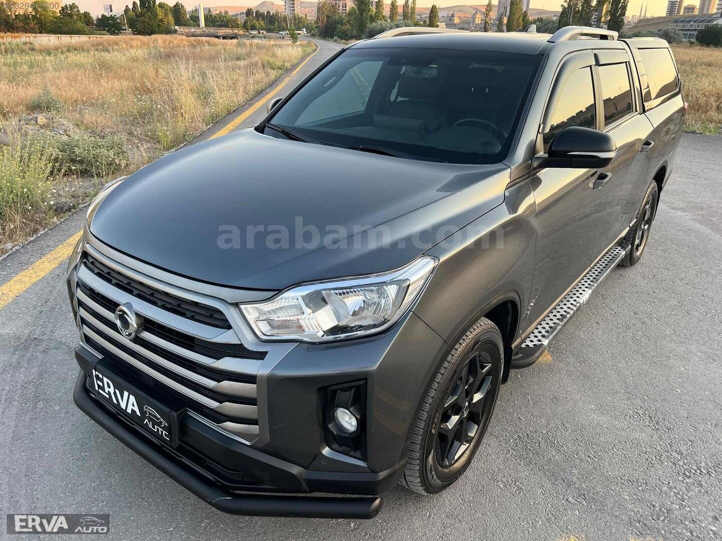 Galeriden KGM SsangYong Musso Grand 2.2 D Platinum Plus 2023 Model Ankara 71.500 km Füme 5