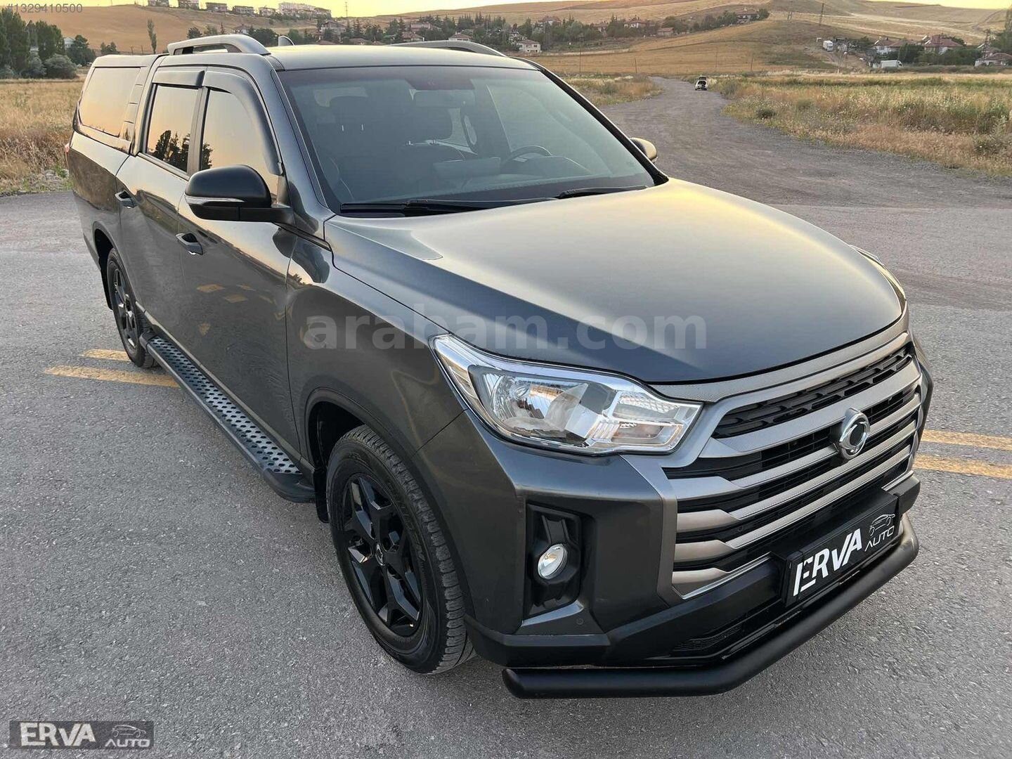 Galeriden KGM SsangYong Musso Grand 2.2 D Platinum Plus 2023 Model Ankara 71.500 km Füme 4