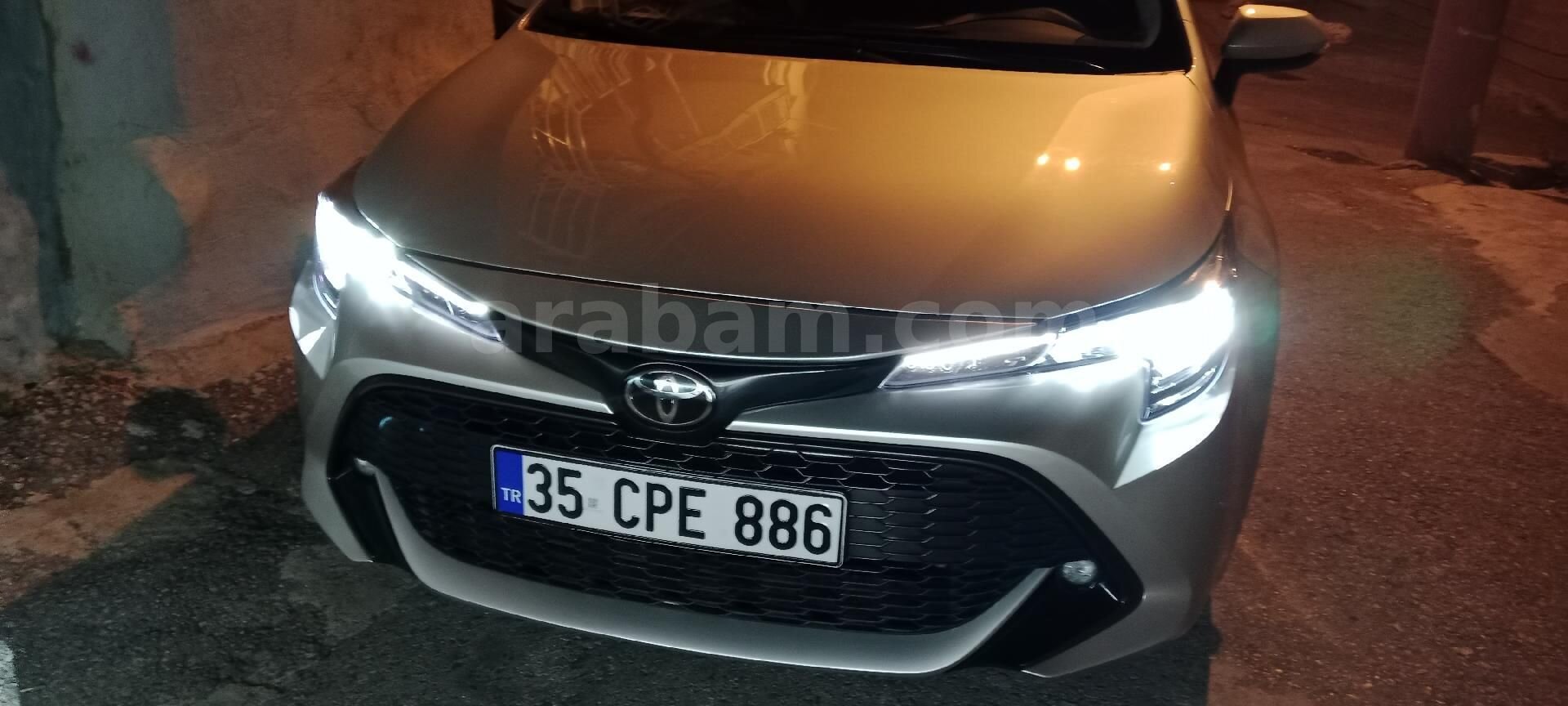 Sahibinden Toyota Corolla 1.2 T Flame X-Pack 2021 Model 22.000 km Gri (Gümüş) 2