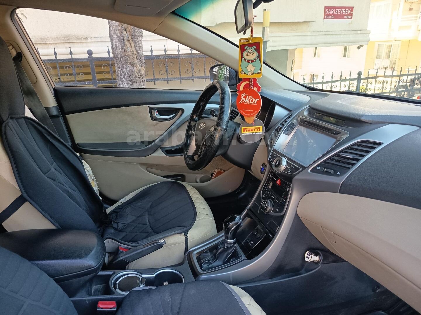 Sahibinden Hyundai Elantra 1.6 CRDi Elite 2015 Model İstanbul 325.000 km Kahverengi 6