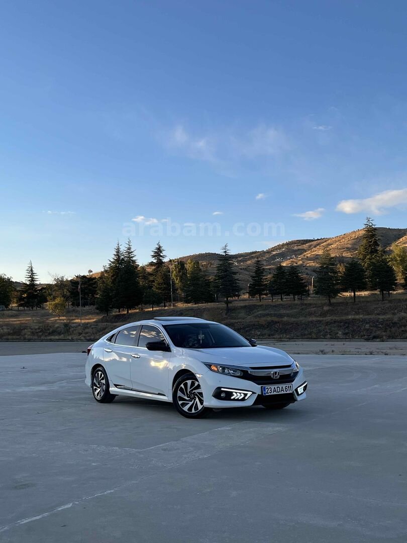 Sahibinden Honda Civic 1.6i VTEC Eco Elegance 2018 Model Elazığ 129.000 km Beyaz 4