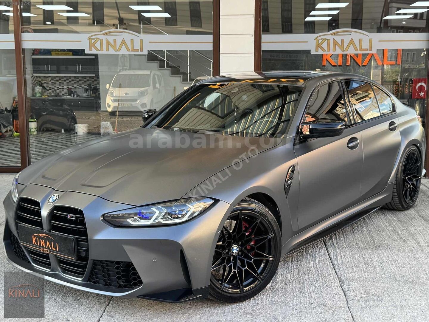 Galeriden BMW M Serisi M3 Competition 2019 Model Erzurum 139.000 km Gri 3