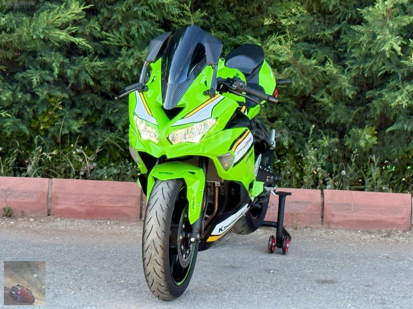 Galeriden Kawasaki Ninja ZX-4RR 2025 Model Bursa 6.500 km Yeşil