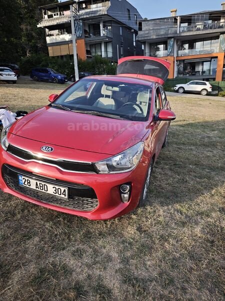 Sahibinden Kia Rio 1.25 CVVT Concept 2017 Model Kocaeli 93.500 km Kırmızı