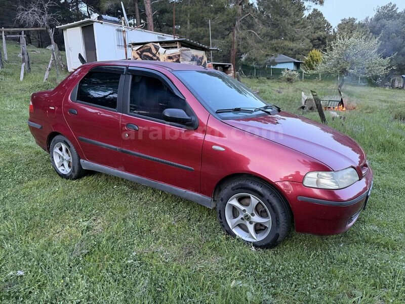 Galeriden Fiat Albea 1.2 EL 2004 Model Balıkesir 373.000 km Kırmızı