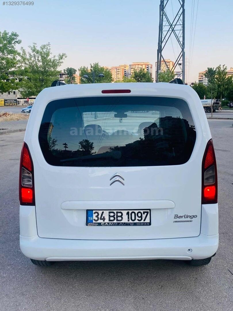 Galeriden Citroen Berlingo 1.6 HDi Selection 2012 Model Gaziantep 240.000 km Beyaz 7