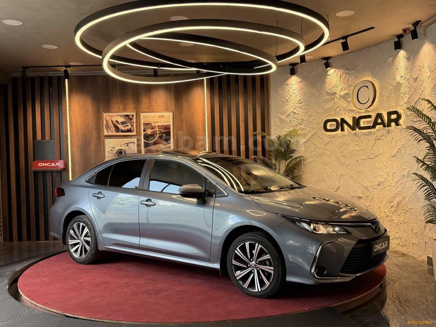 Galeriden Toyota Corolla 1.8 Hybrid Flame X-Pack 2022 Model Bursa 64.000 km Gri 2