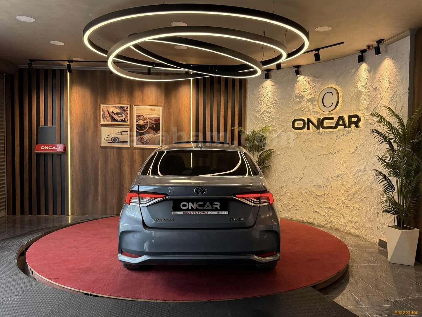 Galeriden Toyota Corolla 1.8 Hybrid Flame X-Pack 2022 Model Bursa 64.000 km Gri 7