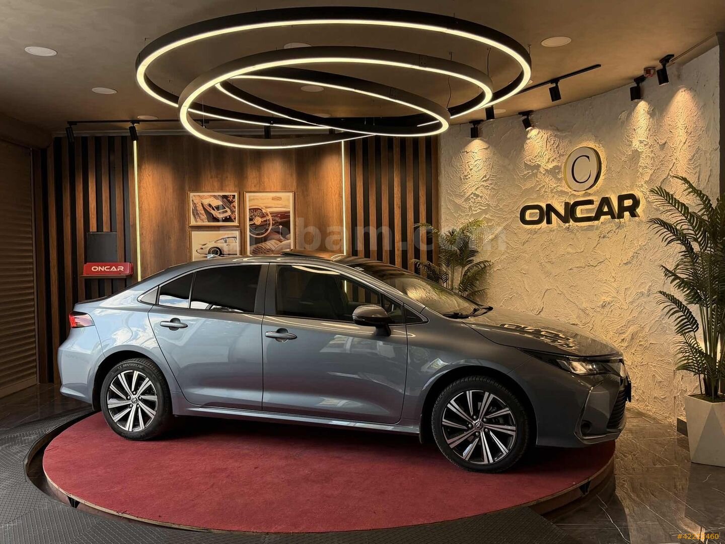 Galeriden Toyota Corolla 1.8 Hybrid Flame X-Pack 2022 Model Bursa 64.000 km Gri 3