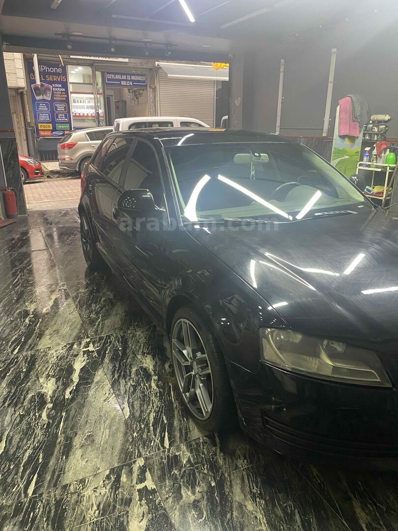 Sahibinden Audi A3 Sportback 1.6 Attraction 2010 Model İstanbul 345.000 km Siyah 4