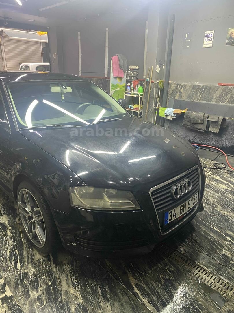 Sahibinden Audi A3 Sportback 1.6 Attraction 2010 Model İstanbul 345.000 km Siyah 2