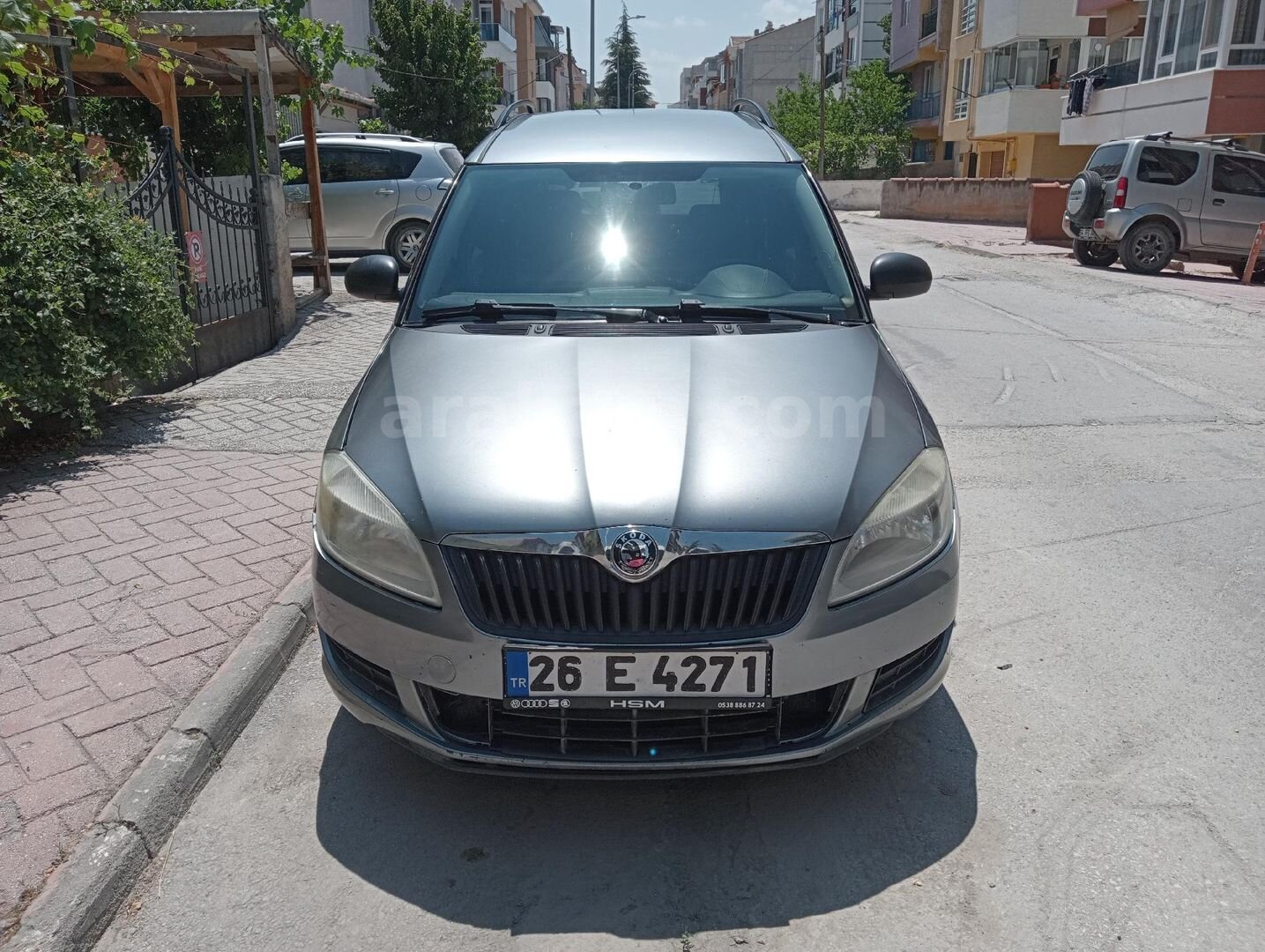 Sahibinden Skoda Roomster 1.2 Style 2011 Model Eskişehir 238.500 km Gri (metalik) 3