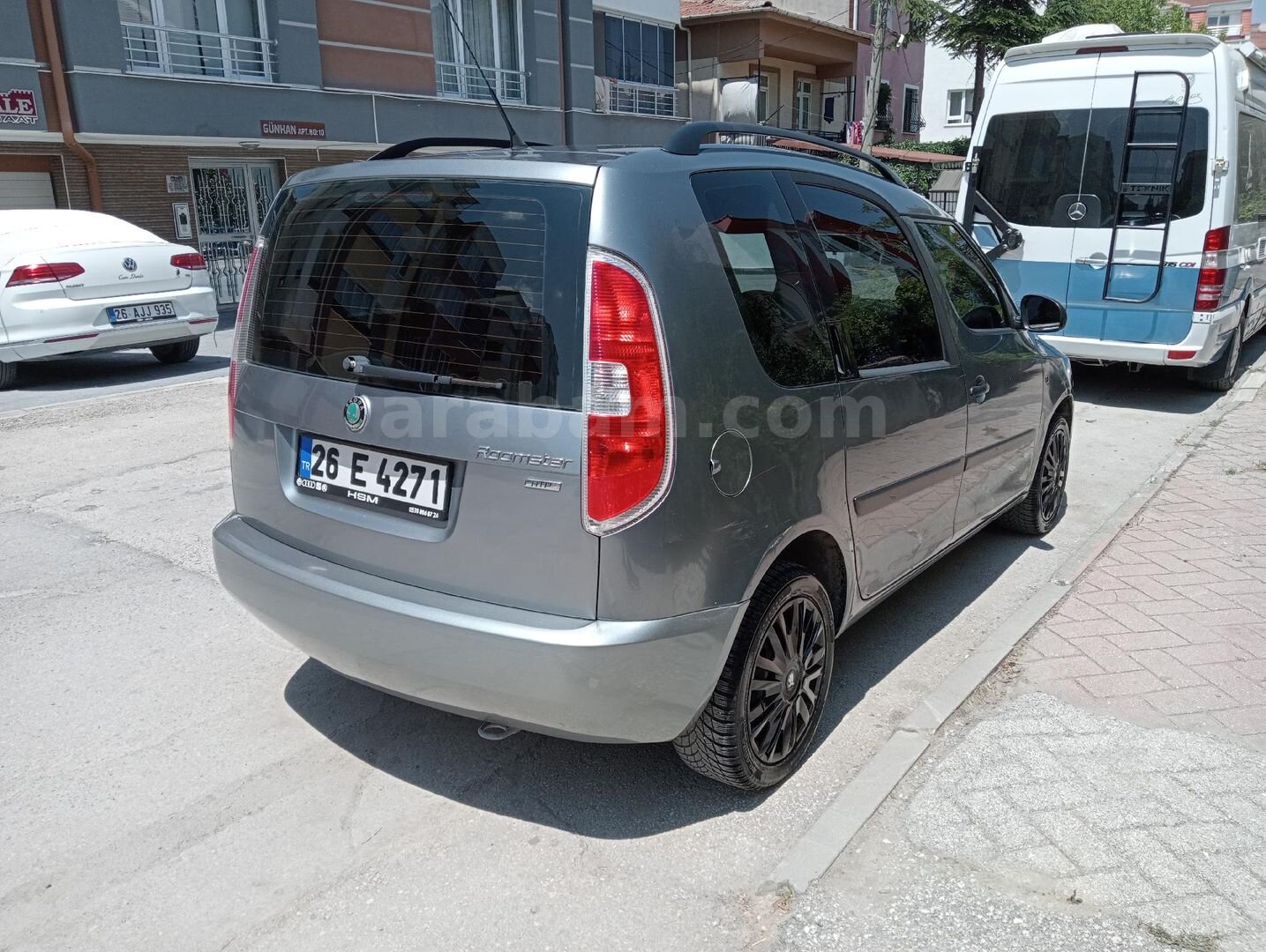 Sahibinden Skoda Roomster 1.2 Style 2011 Model Eskişehir 238.500 km Gri (metalik) 4