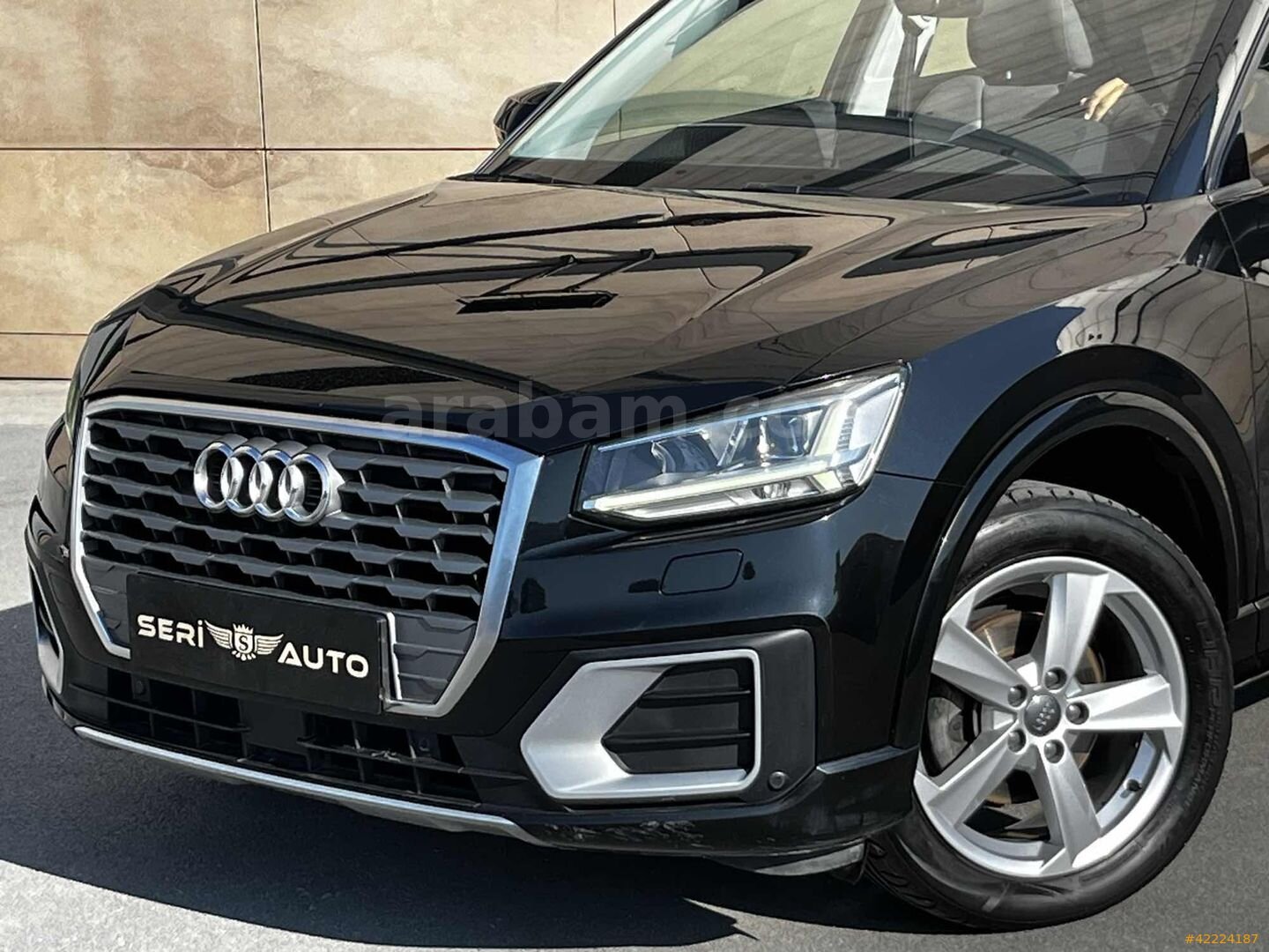 Galeriden Audi Q2 30 TFSI Sport 2019 Model İstanbul 107.000 km Siyah 6