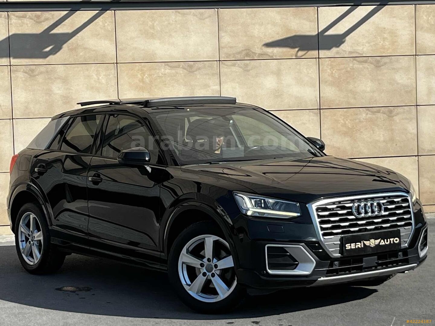 Galeriden Audi Q2 30 TFSI Sport 2019 Model İstanbul 107.000 km Siyah 4