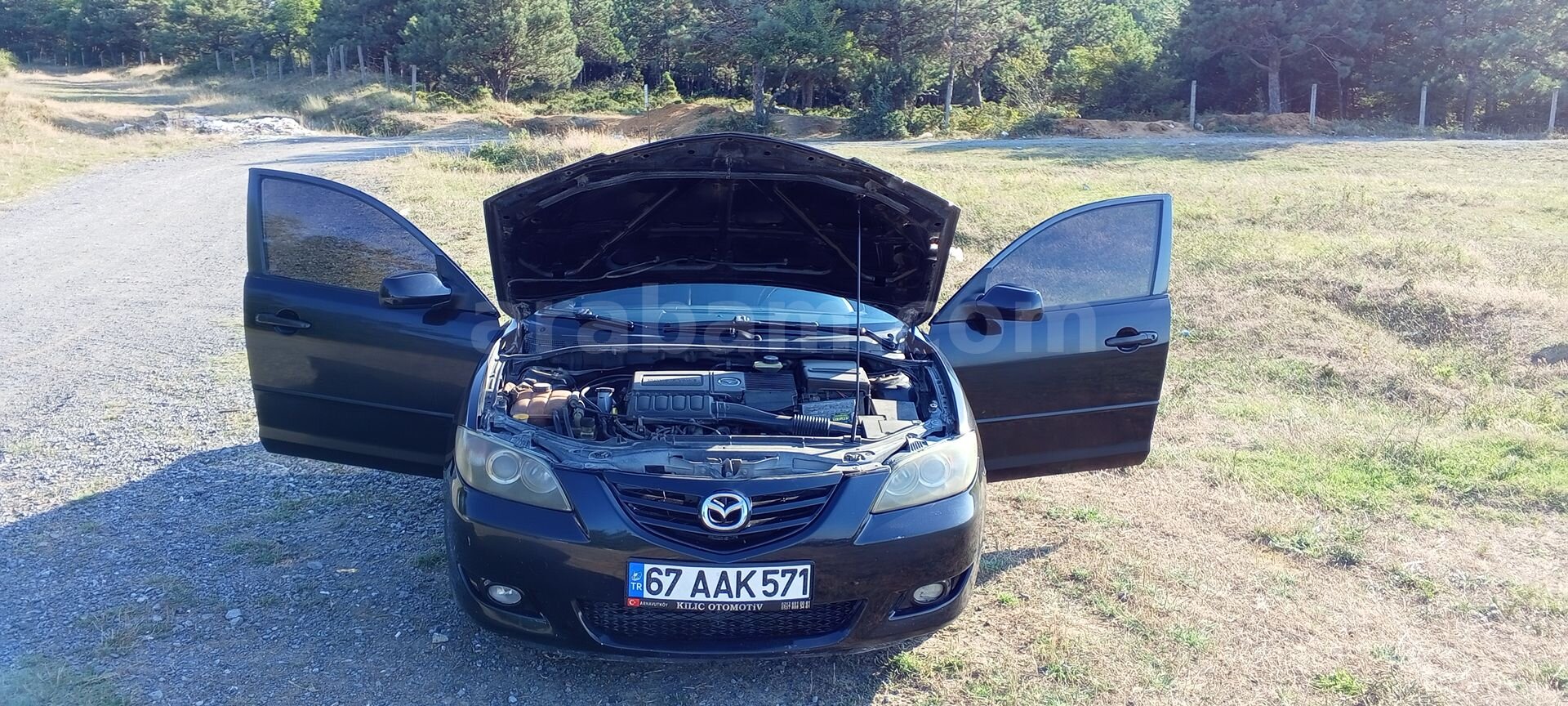 Sahibinden Mazda 3 1.6 Dynamic 2006 Model İstanbul 309.626 km Siyah 4