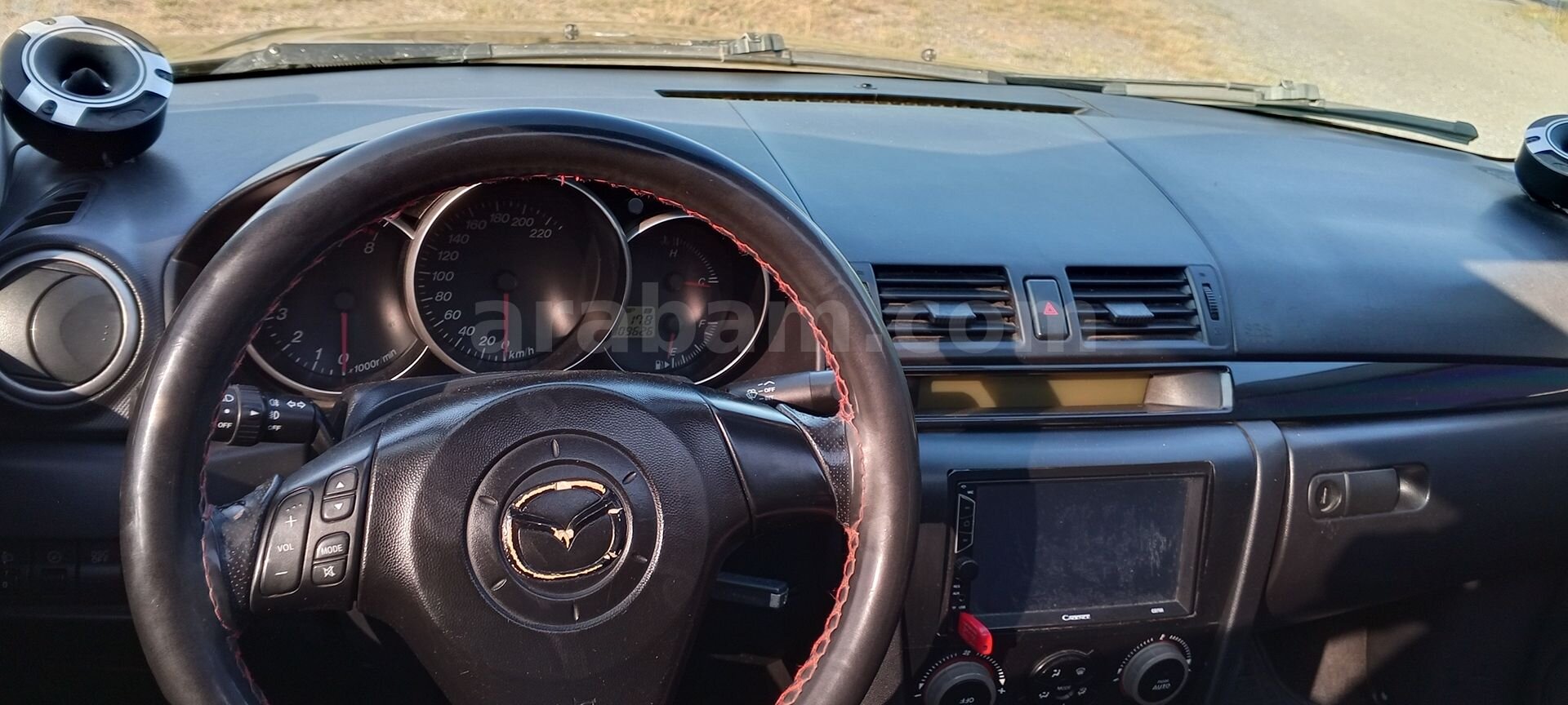Sahibinden Mazda 3 1.6 Dynamic 2006 Model İstanbul 309.626 km Siyah 6