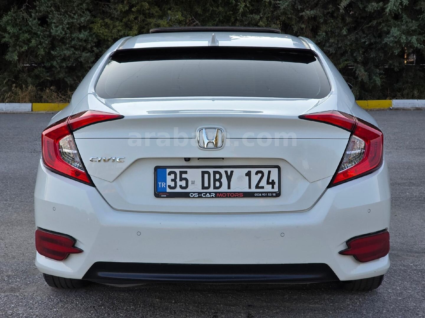 Galeriden Honda Civic 1.6i VTEC Elegance 2016 Model İzmir 151.000 km Beyaz 6
