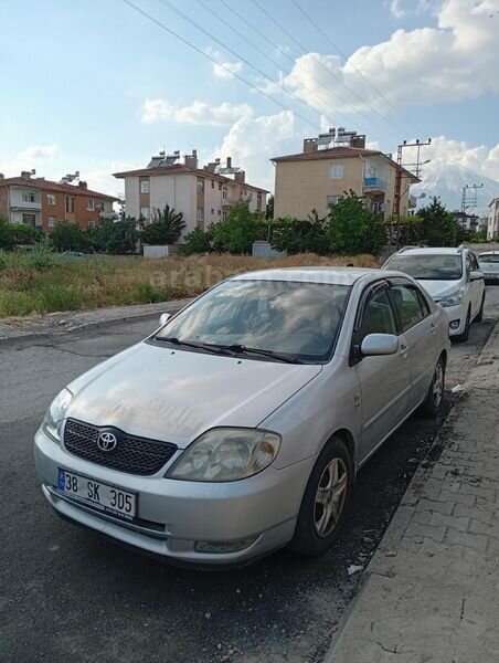Sahibinden Toyota Corolla 1.6 Family 2003 Model Kayseri 192.000 km Gri (Gümüş)