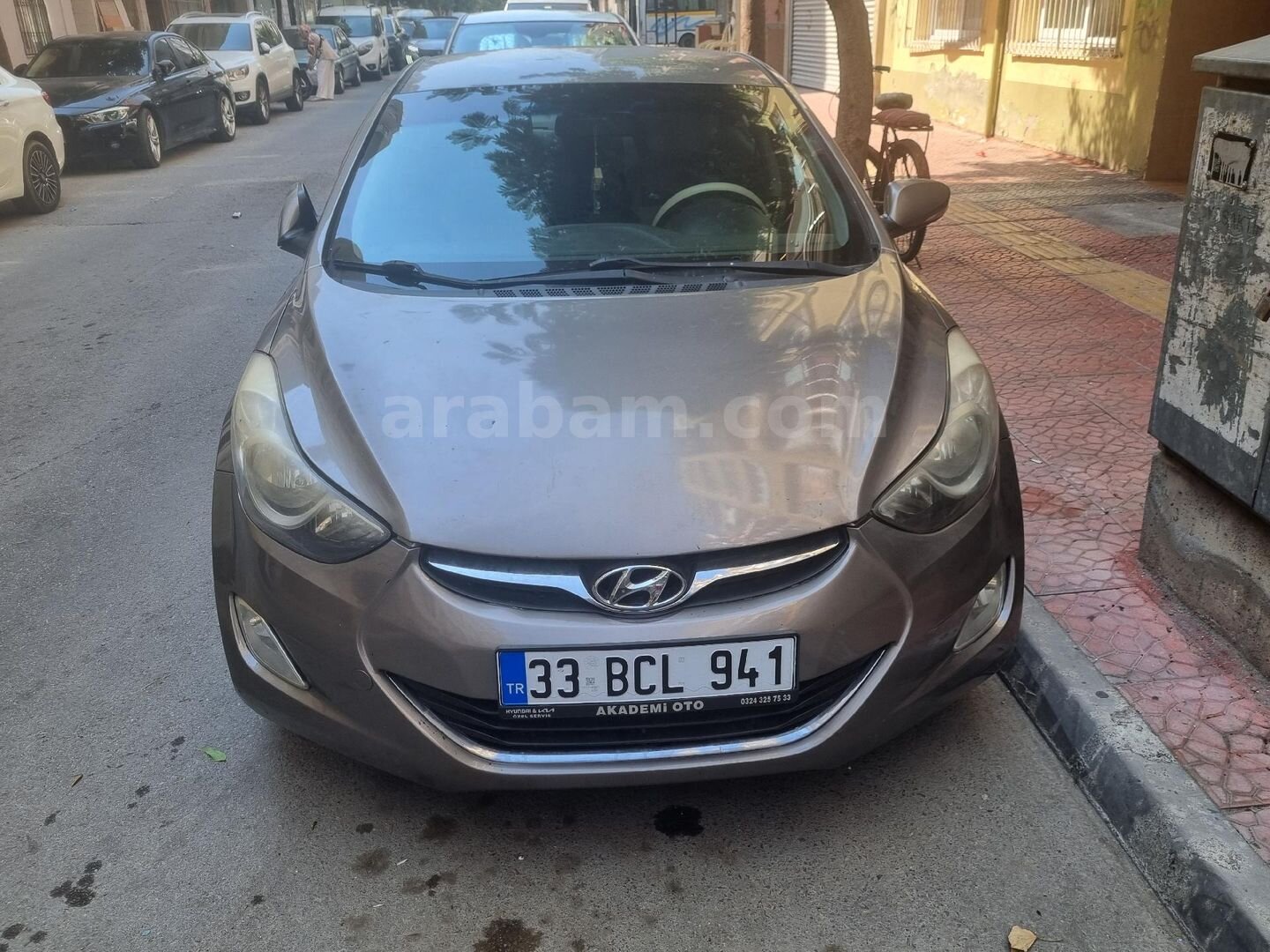 Sahibinden Hyundai Elantra 1.6 D-CVVT Mode 2011 Model Mersin 287.150 km Kahverengi 2