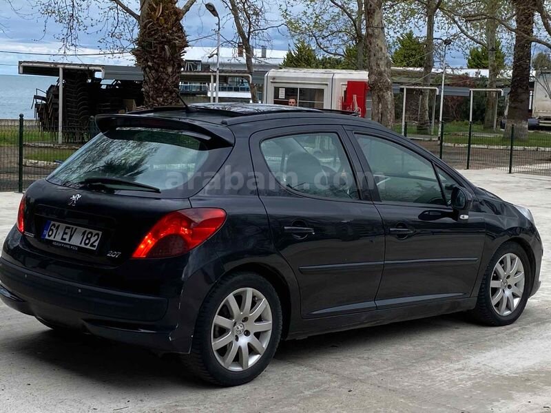 Sahibinden Peugeot 207 1.6 HDi Premium 2008 Model Trabzon 280.000 km Siyah