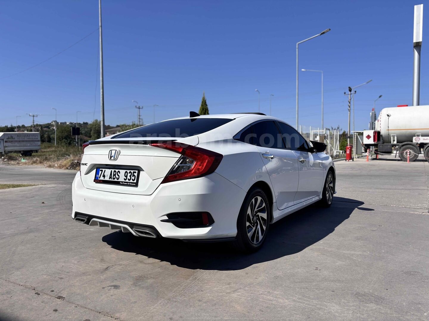 Sahibinden Honda Civic 1.6i VTEC Executive 2018 Model Bartın 142.500 km Beyaz 6