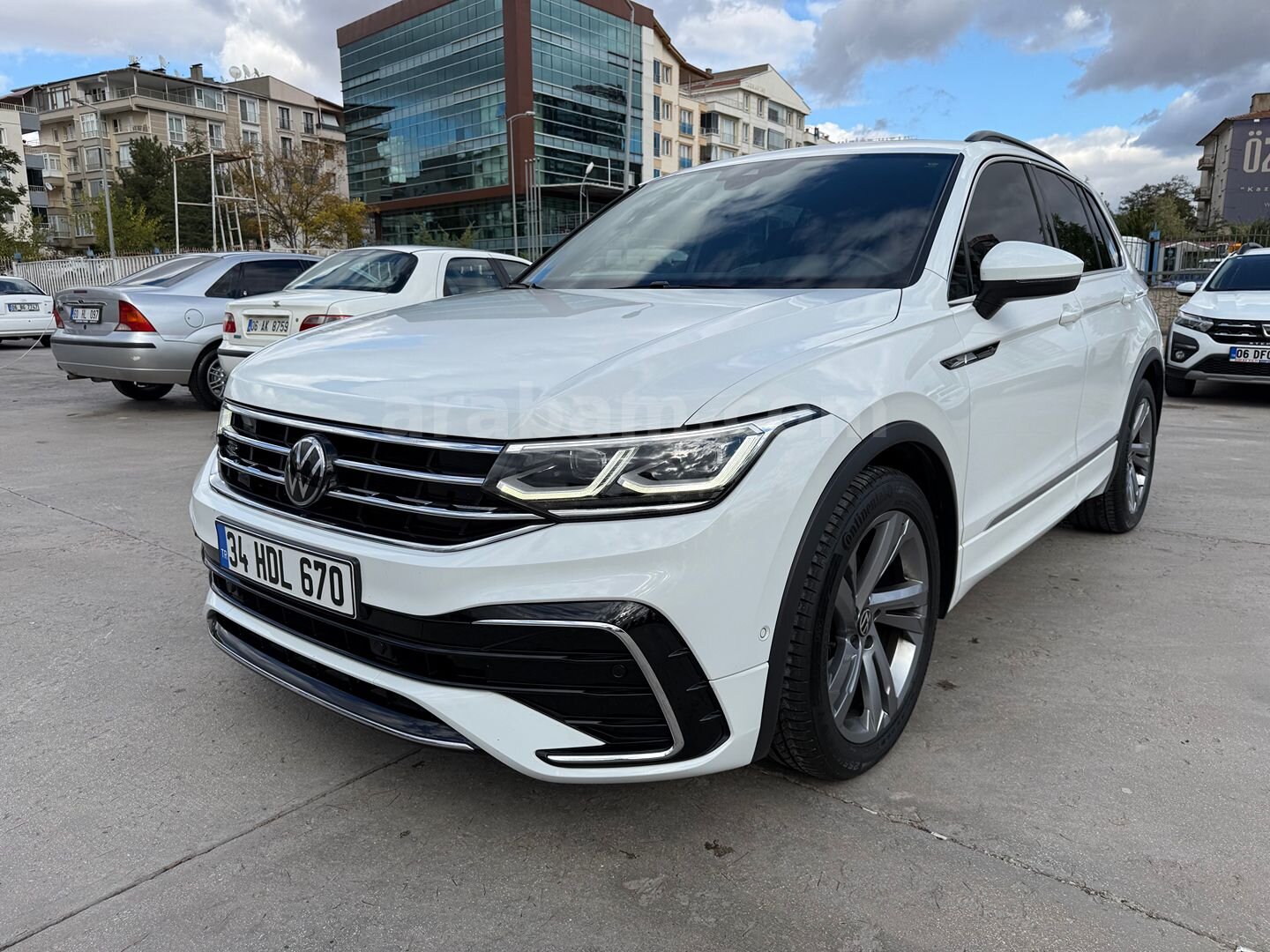 Sahibinden Volkswagen Tiguan 1.5 TSI R-Line 2023 Model Ankara 46.670 km Beyaz 2