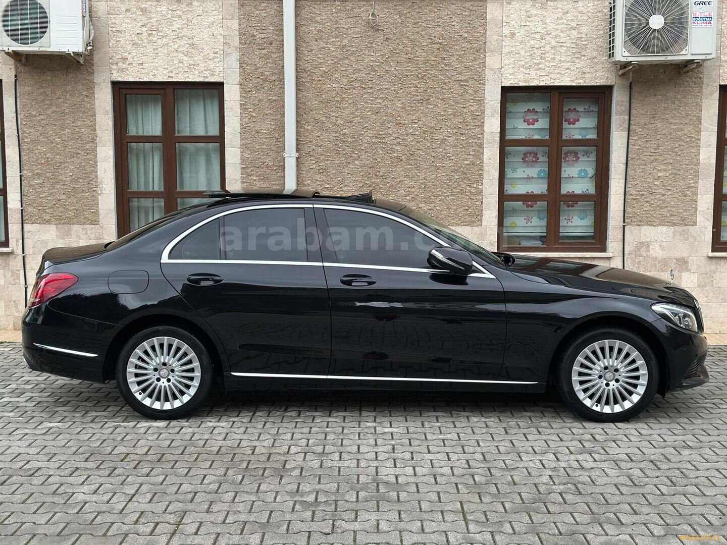 Galeriden Mercedes - Benz C 180 Exclusive 2014 Model Antalya 242.000 km Siyah 5