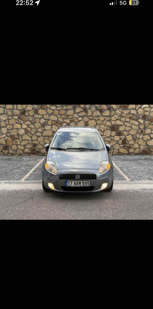 Sahibinden Fiat Punto Grande 1.4 Fire Dynamic 2007 Model Niğde 243.000 km Gri 2